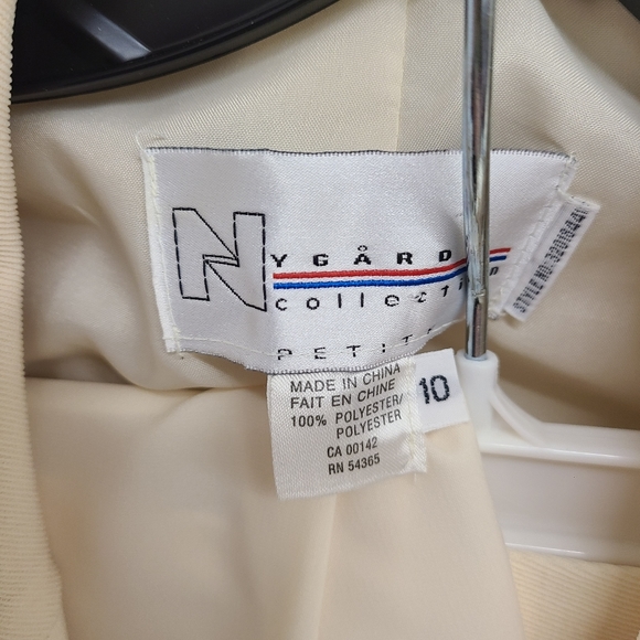 Vintage Nygard Collection Cream 3 Piece Suit size 8/10 - Picture 6 of 7